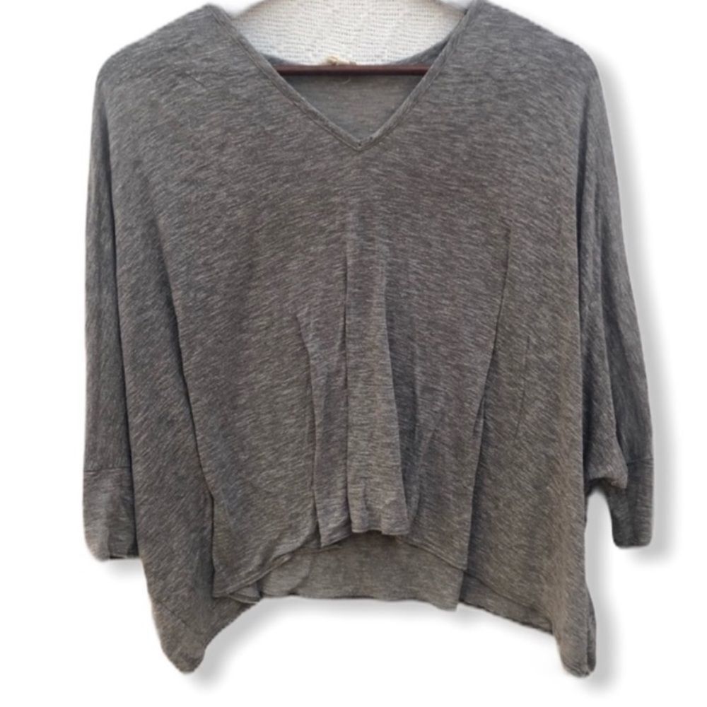 Helmut Lang Cropped Distressed Shirt